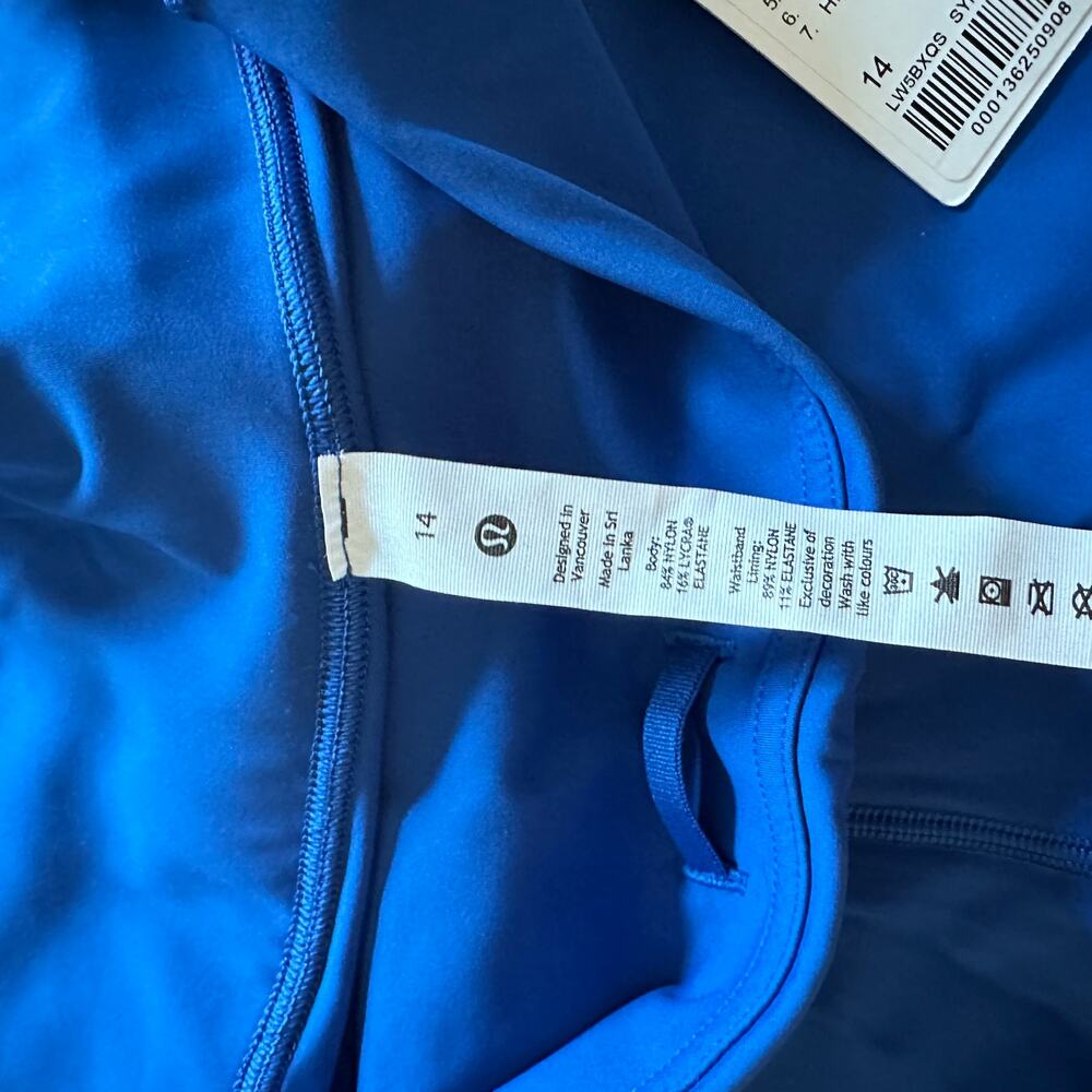 Lululemon Fast and Free HR Tight 25" Leggings - Size 14 - Picture 3 of 7